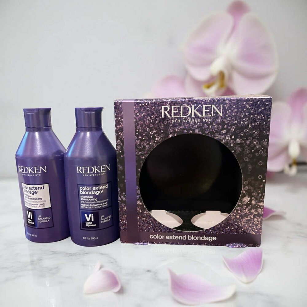 Redken Color Extend Blondage Violet Pigment Shampoo & Conditioner 16.9 oz